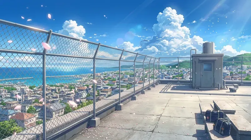 Makoto Shinkai Backgrounds Landscapes