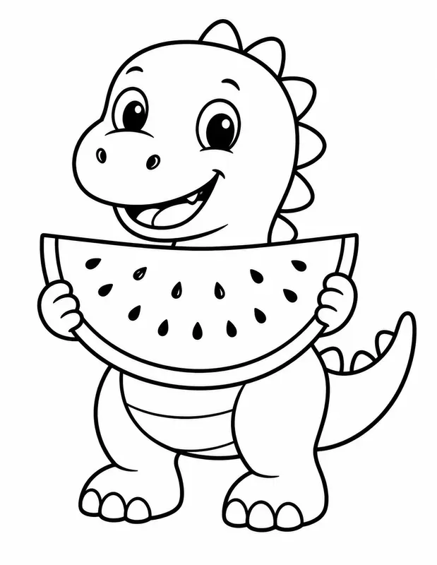 Coloring Book Page Line Art KDP Ready