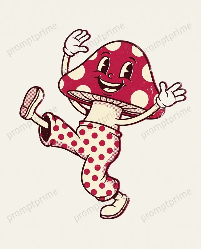 Retro Rubber Hose Cartoon Mascots