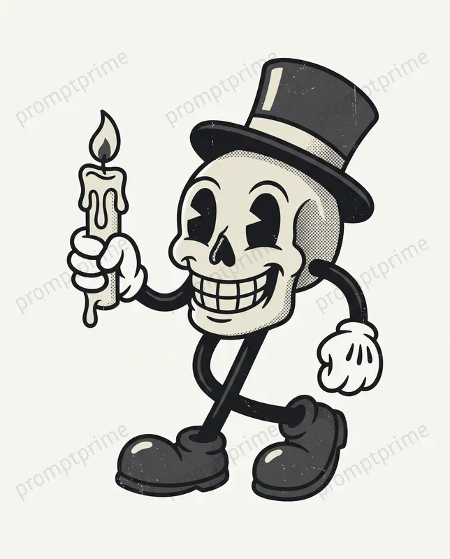 Retro Rubber Hose Cartoon Mascots