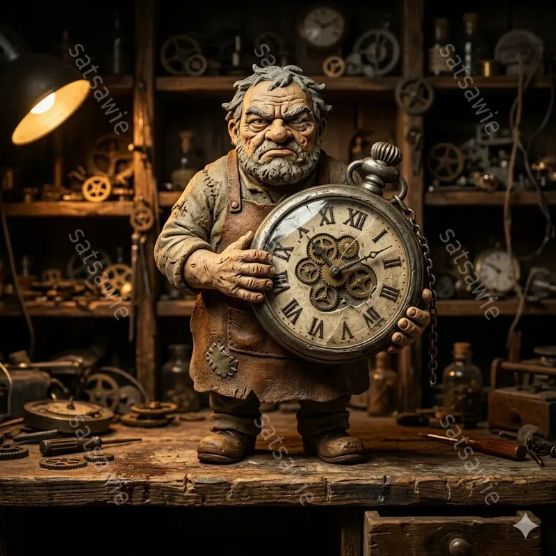 Whimsical Clay Figures