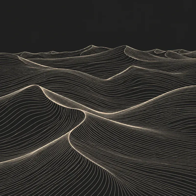 Minimalist Contour Line Art