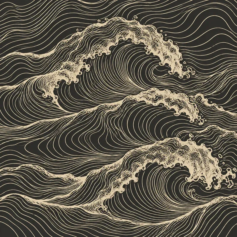 Minimalist Contour Line Art