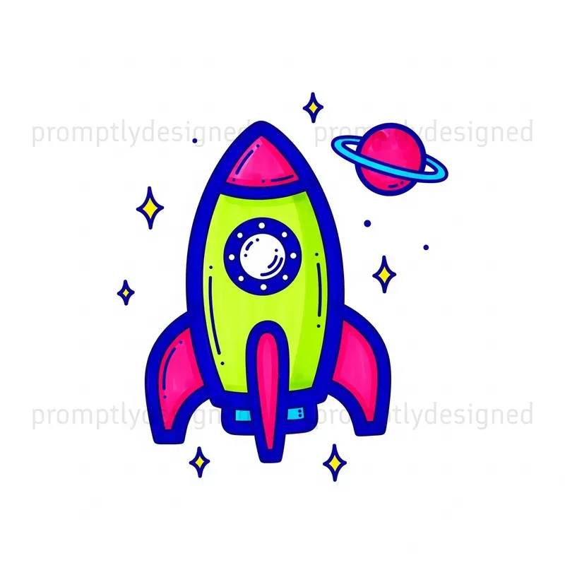Quirky Minimalist Clip Art Doodles