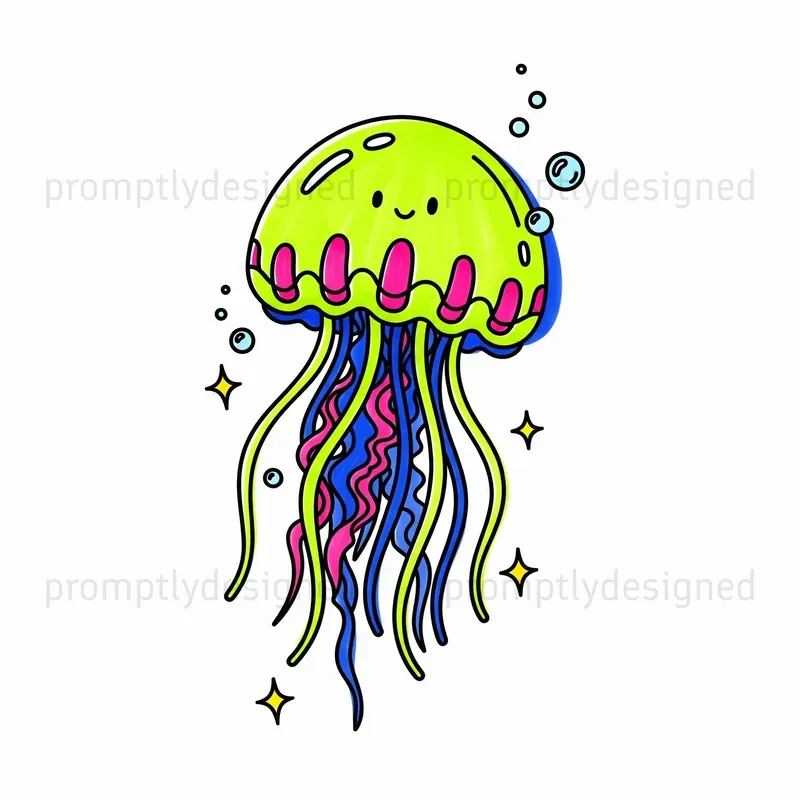 Quirky Minimalist Clip Art Doodles