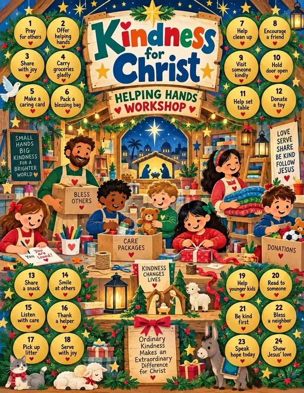 Advent Kindness Mission Boards