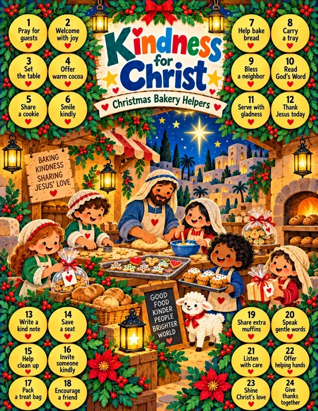 Advent Kindness Mission Boards