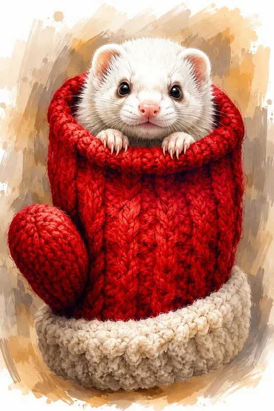 Tiny Animals In Oversized Objects