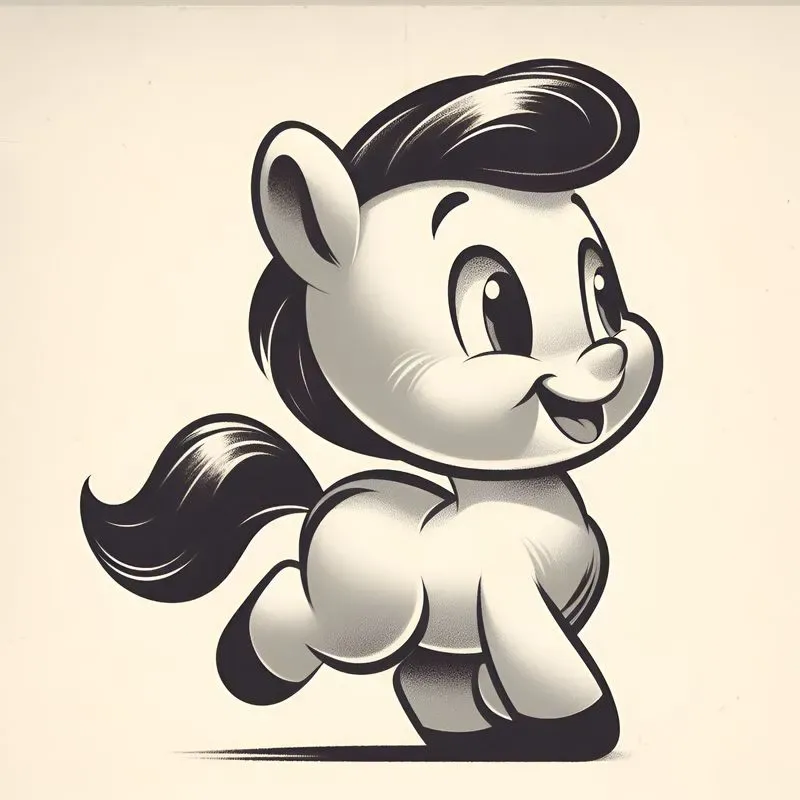 1930s Vintage Animal Cartoon Characters
