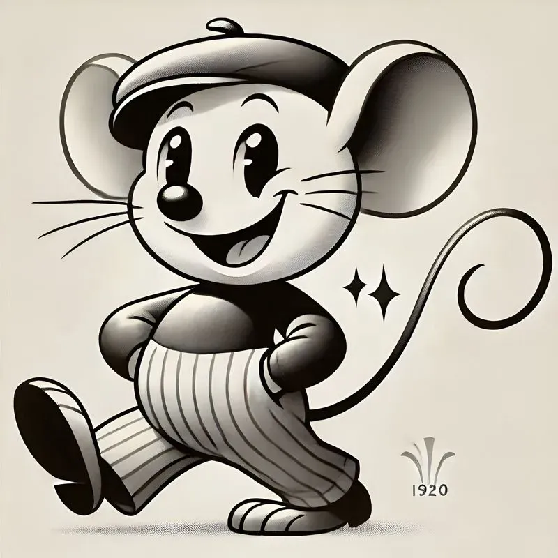 1930s Vintage Animal Cartoon Characters