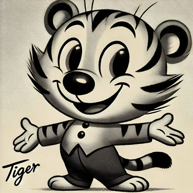 1930s Vintage Animal Cartoon Characters