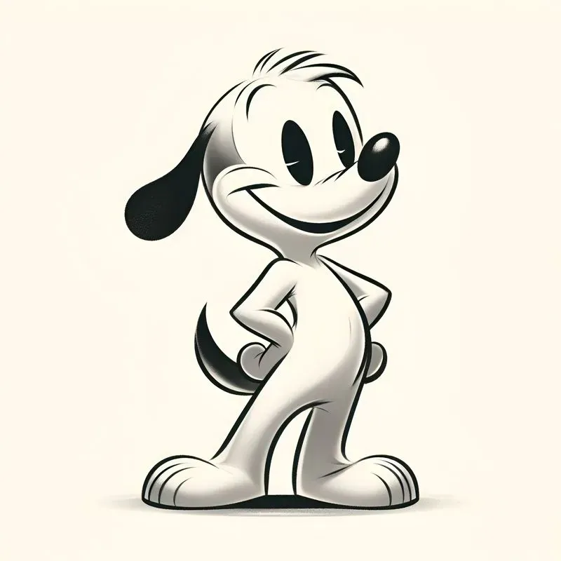 1930s Vintage Animal Cartoon Characters