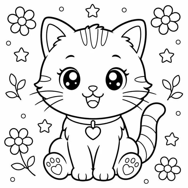 Cute Animal Coloring Pages
