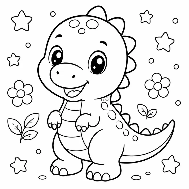 Cute Animal Coloring Pages