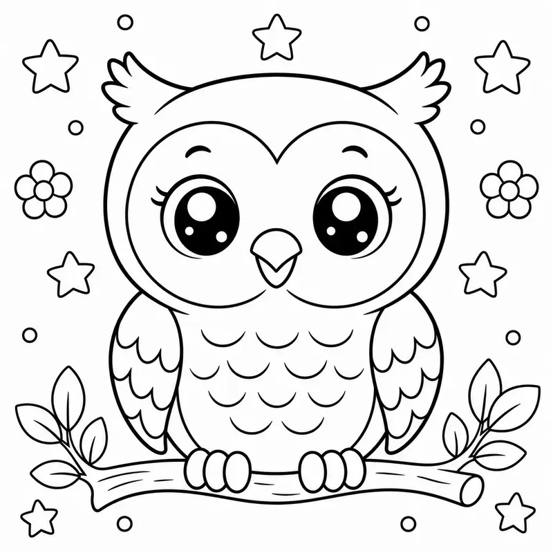 Cute Animal Coloring Pages