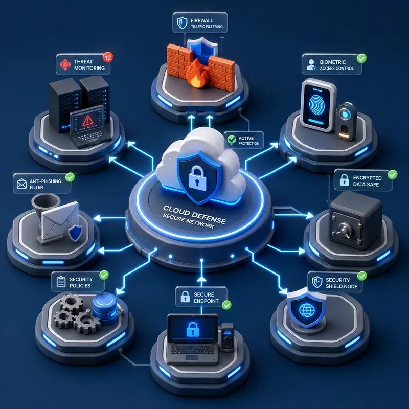 3D Isometric Tech Infographics