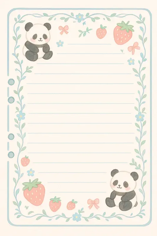 Cute Notebook Page Interiors