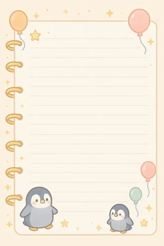 Cute Notebook Page Interiors