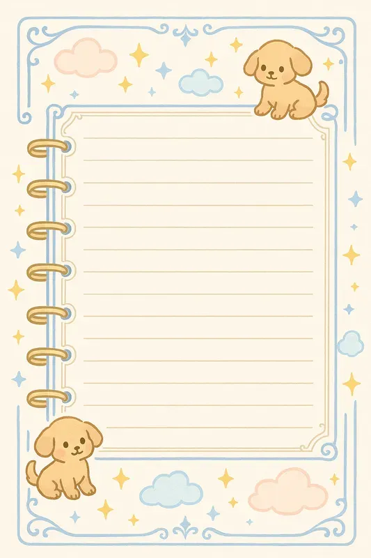 Cute Notebook Page Interiors