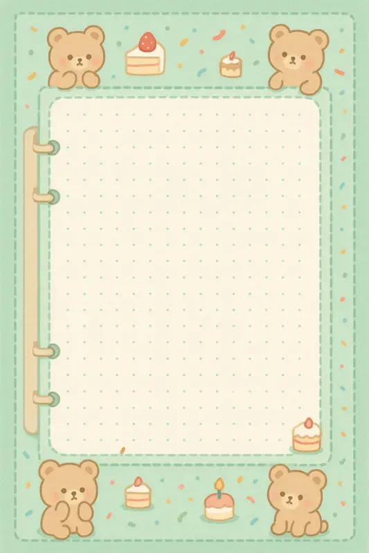 Cute Notebook Page Interiors