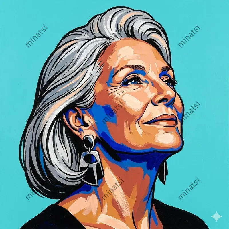 Pop Art Graphic Fauvist Portraiture