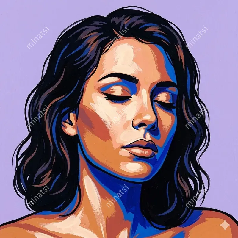 Pop Art Graphic Fauvist Portraiture