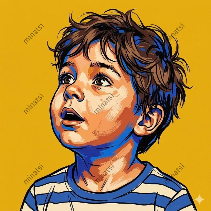 Pop Art Graphic Fauvist Portraiture