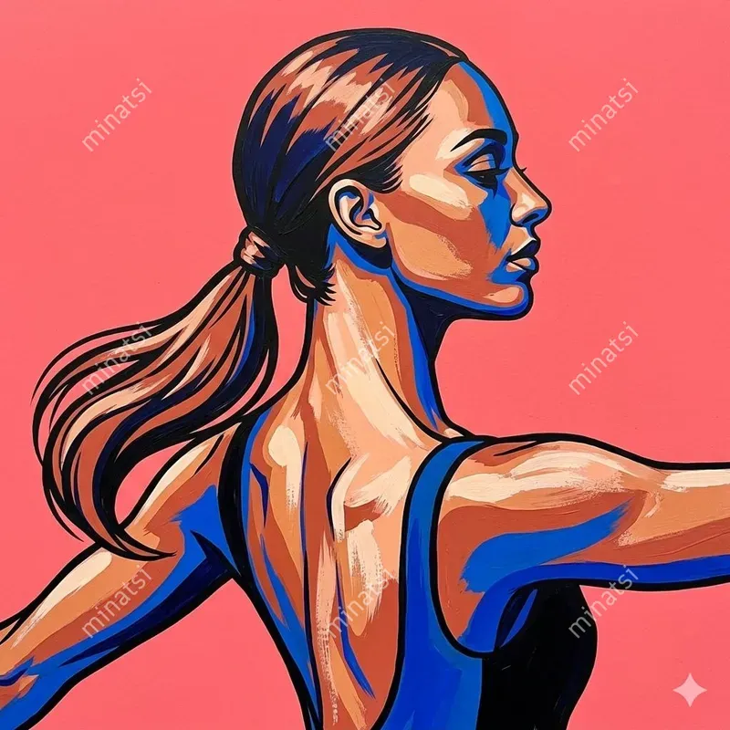 Pop Art Graphic Fauvist Portraiture