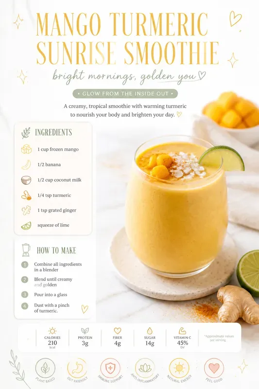 Airy Wellness Recipe Infographic Posters