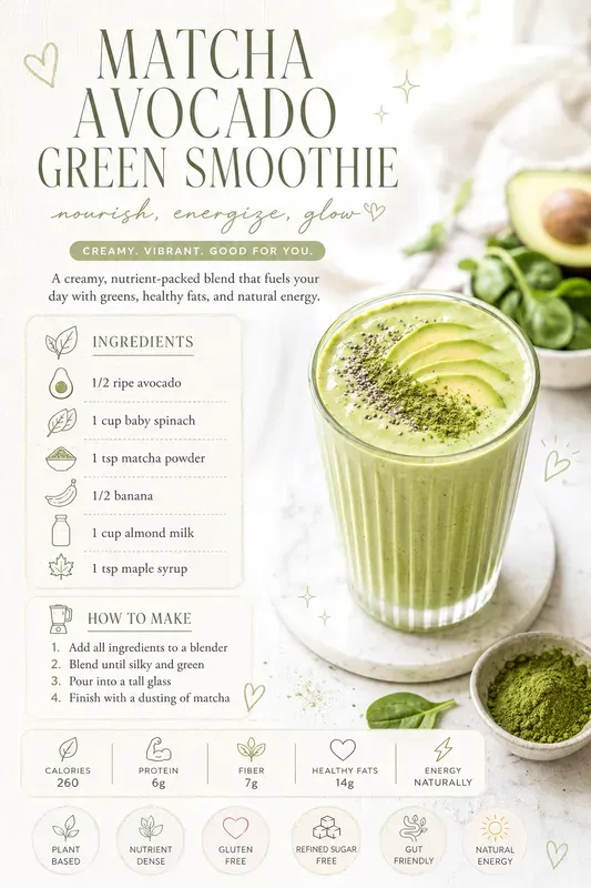 Airy Wellness Recipe Infographic Posters