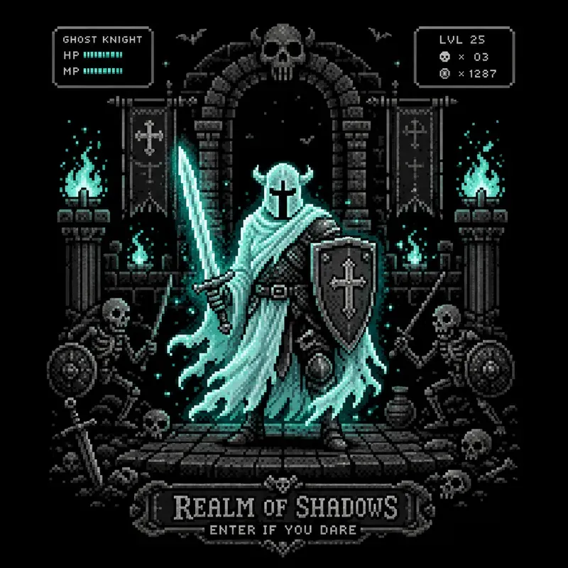 Retro Pixel Art Gaming Icons Packs