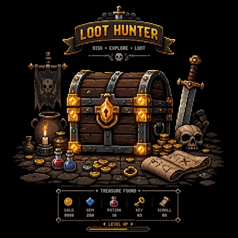 Retro Pixel Art Gaming Icons Packs