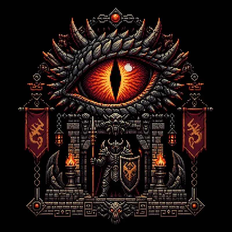 Retro Pixel Art Gaming Icons Packs