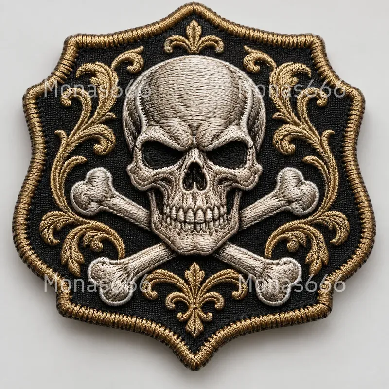 Raised Embroidered Patch Generator