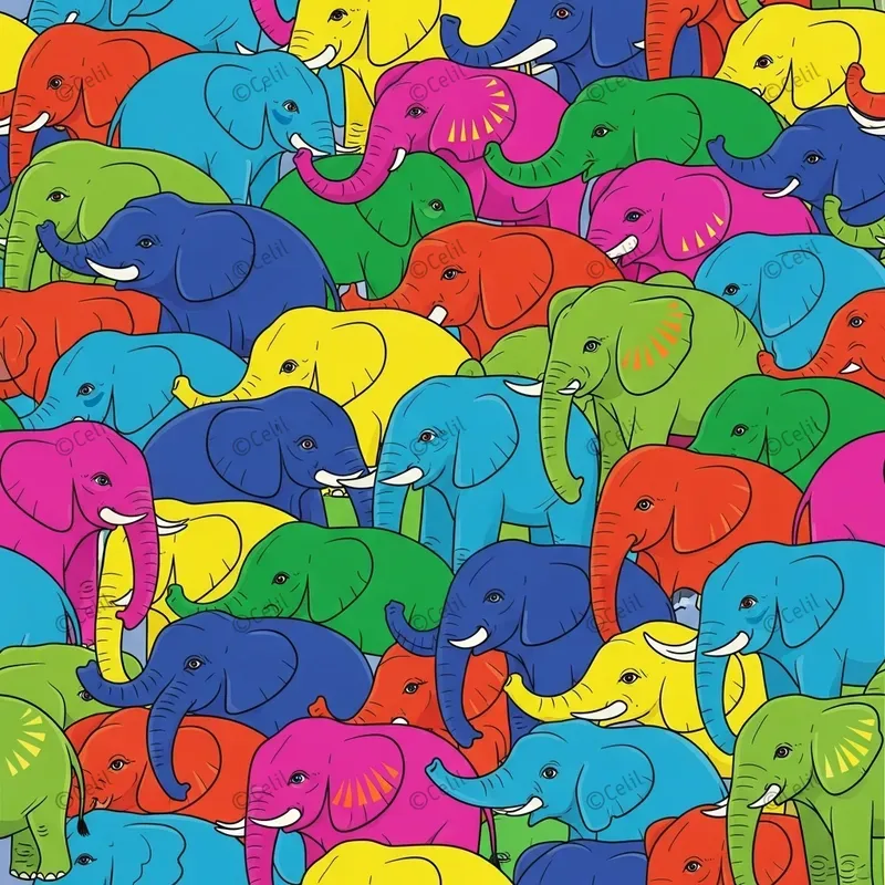 Colorful Animals Pattern Bundles