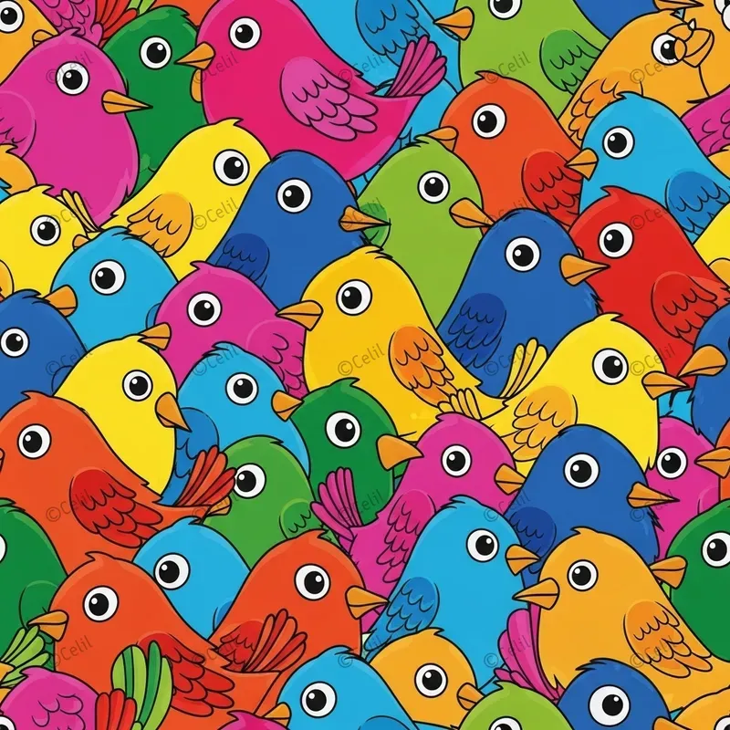 Colorful Animals Pattern Bundles