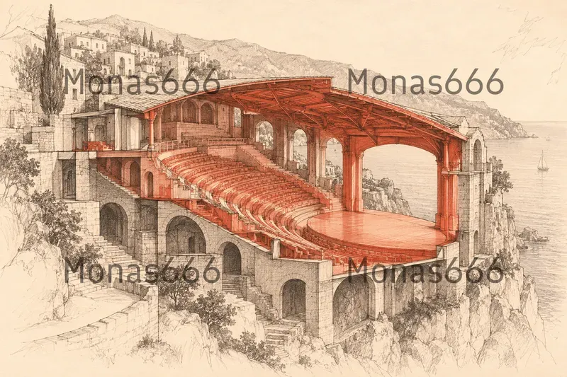 Imaginary Civic Venue Concept Art