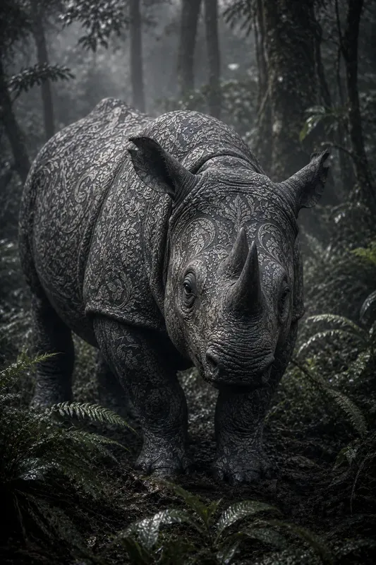Batik Animal Kingdoms Nusantara