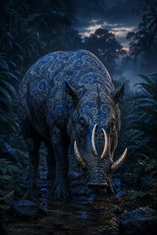 Batik Animal Kingdoms Nusantara