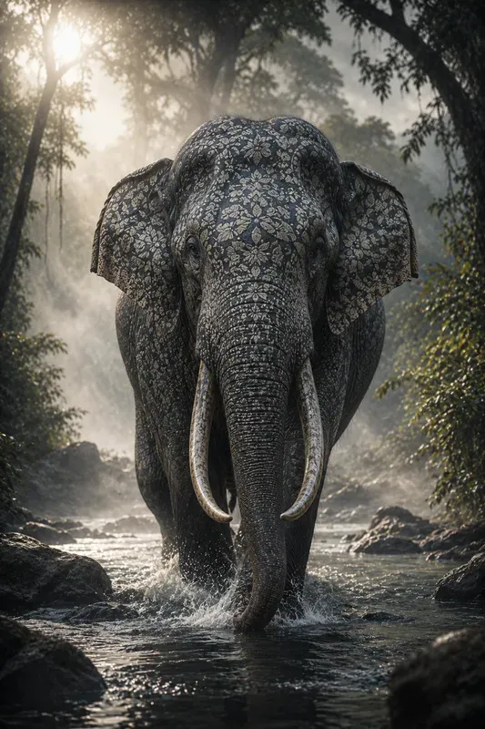 Batik Animal Kingdoms Nusantara
