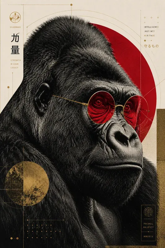 Graphic Wildlife Poster Art