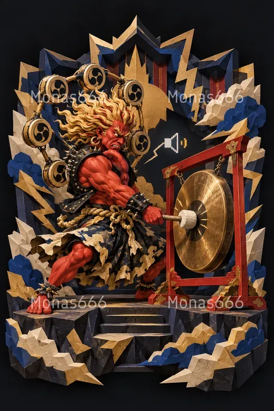 Psychedelic Akibapunk Concert Posters