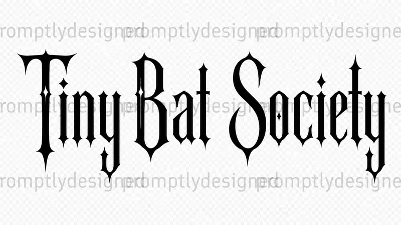 Gothic Editorial Font Concepts