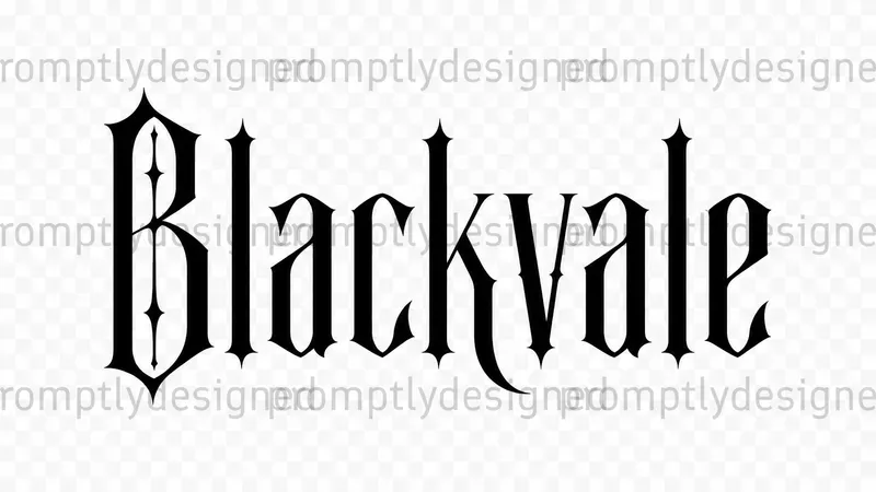 Gothic Editorial Font Concepts