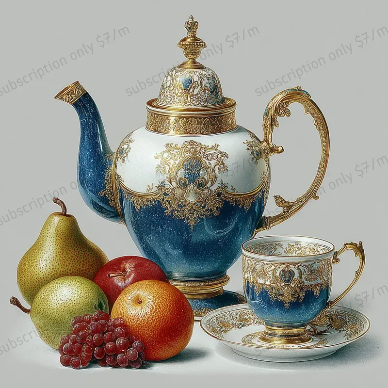 Imperial Porcelain Luxury Style