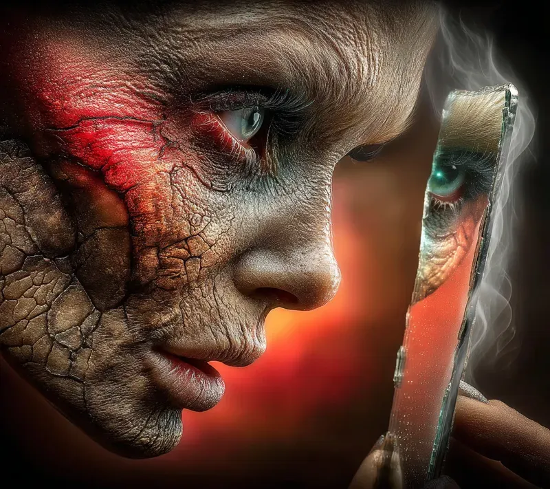 Mystical Gradient Smoke Art