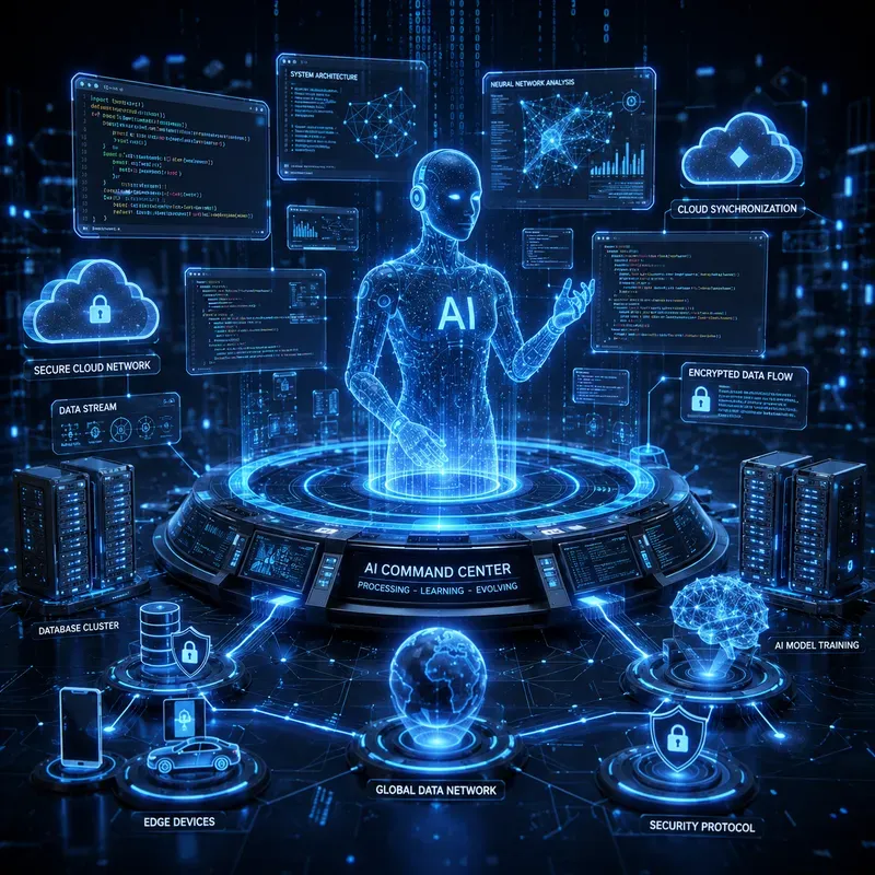 Futuristic Technology Networks
