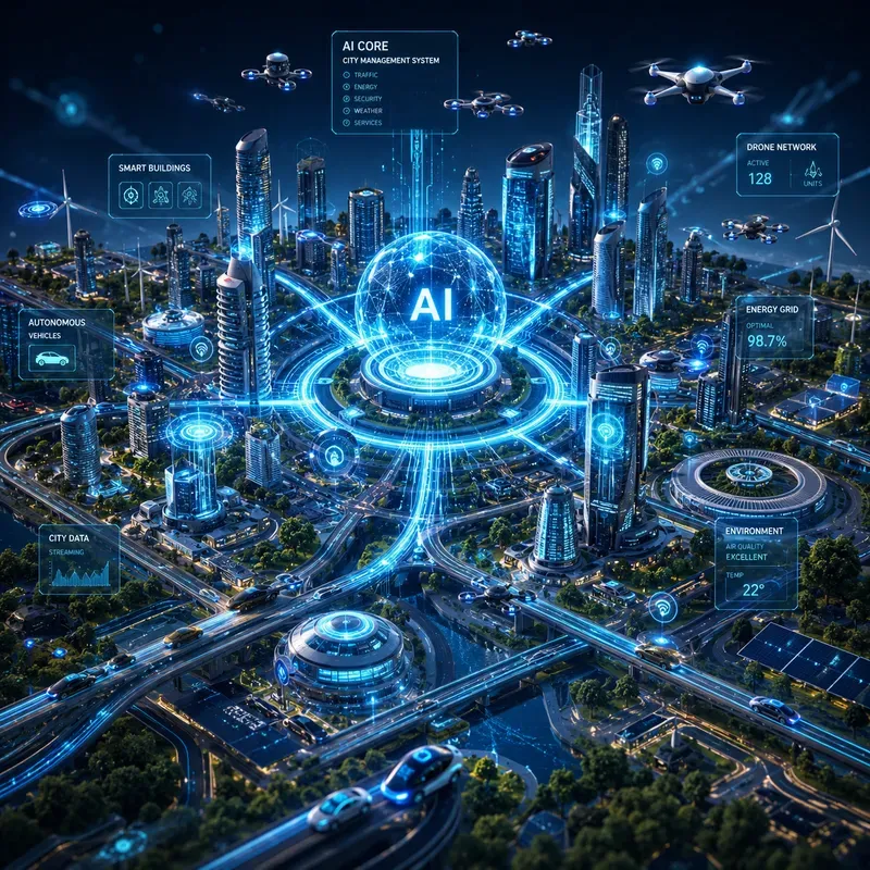 Futuristic Technology Networks
