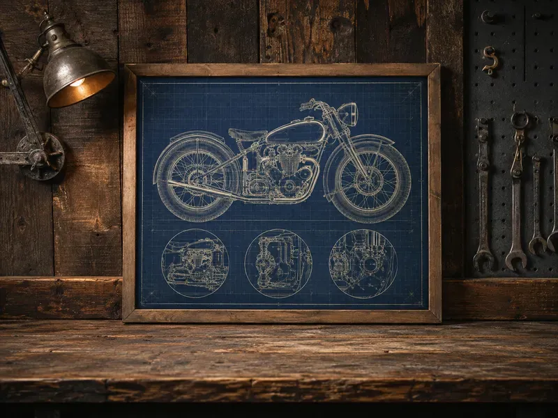 Vintage Garage Product Mockup Templates