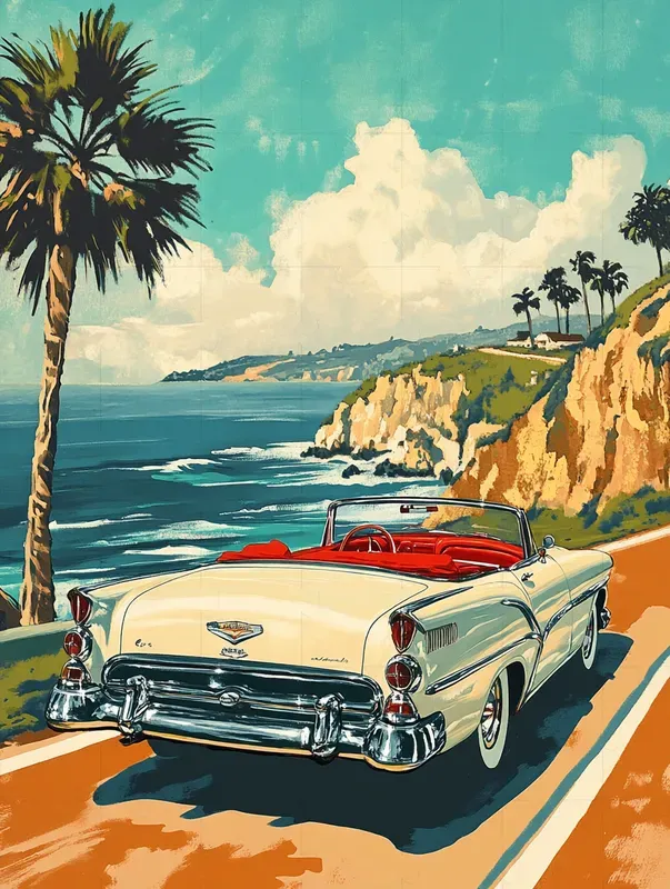 50s 60s Vintage Advertising Illustrations